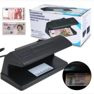 Maquina detectora de billetes falso uv