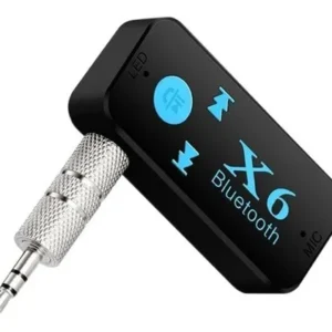 Adaptador Audio Receptor Bluetooth car recargable Aux x6