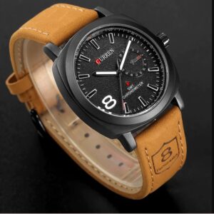 Reloj Hombre Moda Casual Marca Curren 8139 Correa de Cuero