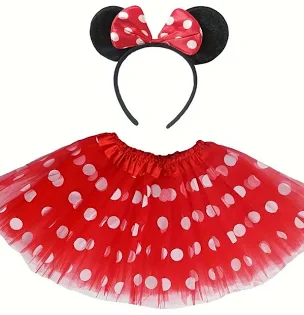 Disfraz De Minnie Rojo