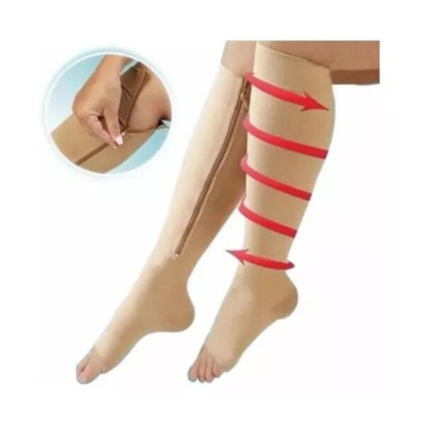 Medias De Compresion Con Cremallera - Image 2