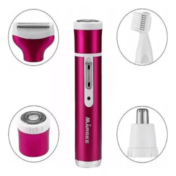 Maquina Depiladora Facial y corporal Dama 4 en 1 recargable - Image 2