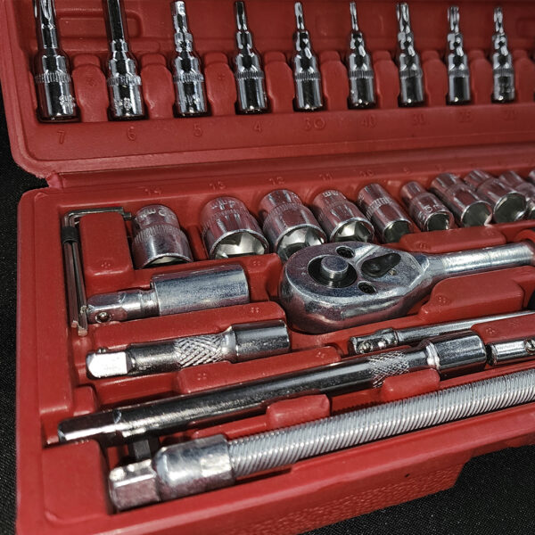 Caja De Herramientas Para Autos 46 Pc