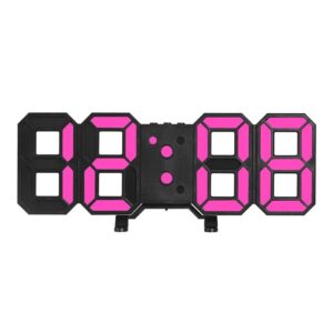 Reloj Despertador electrónico led digital 3D