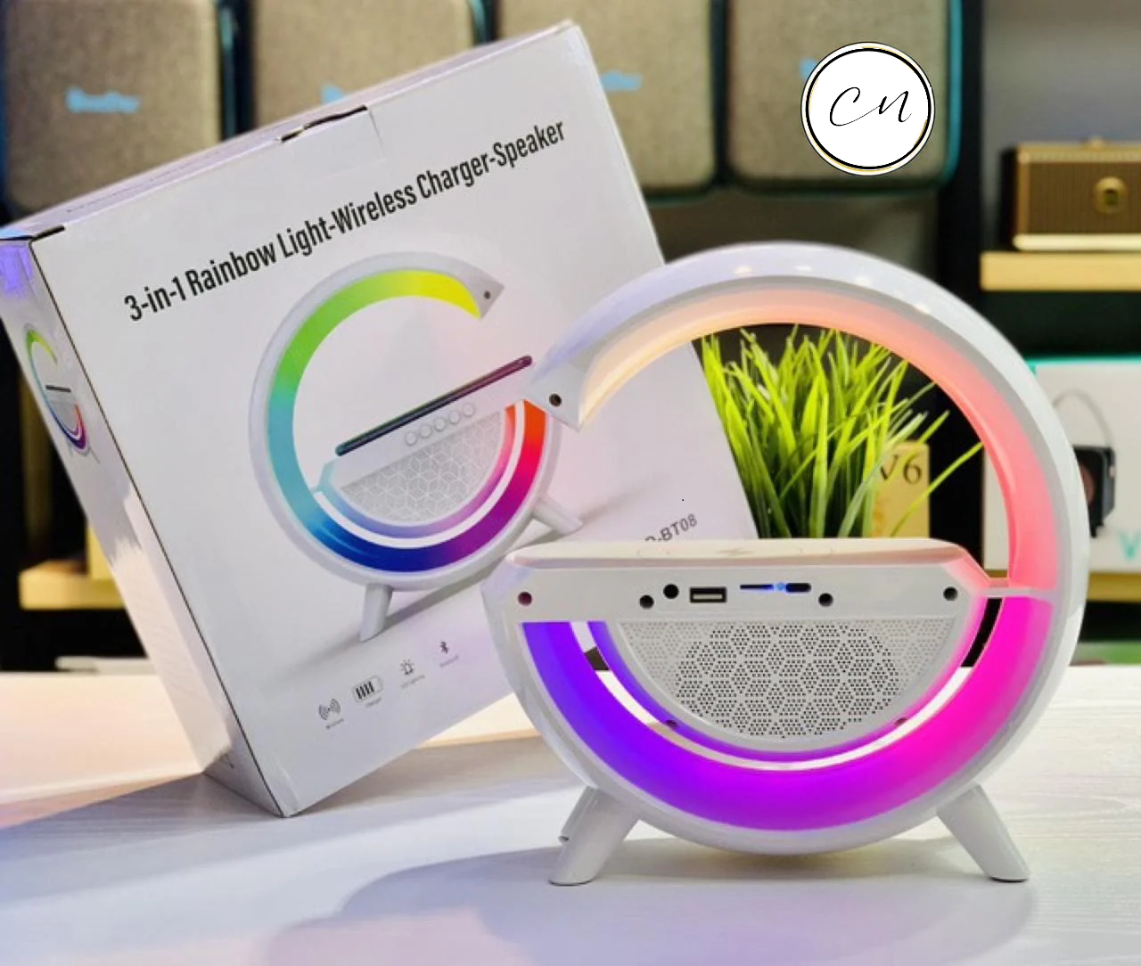 Parlante G Grande Rgb Radio