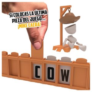 Juego clasico ahorcado 3d fosforescente