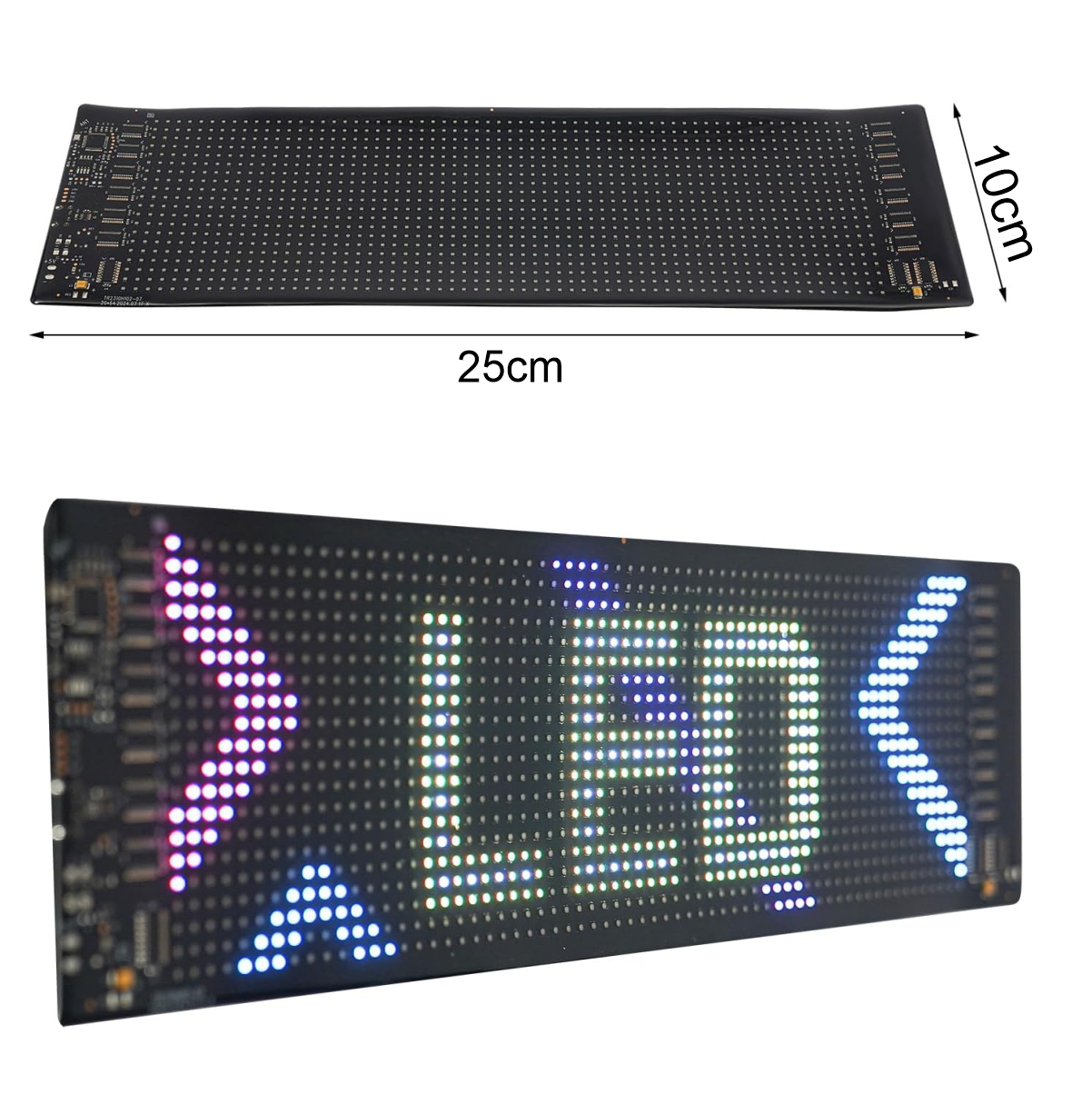 Letrero rgb programable 25cm animación - Image 5